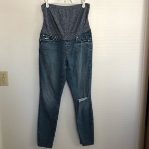 Gap maternity jeans
